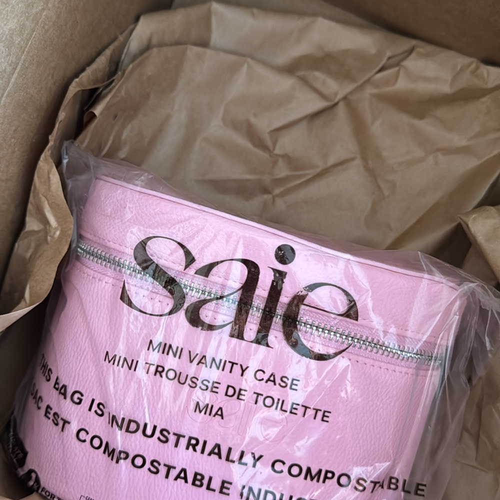 Saie Pink Mini Vanity Case
